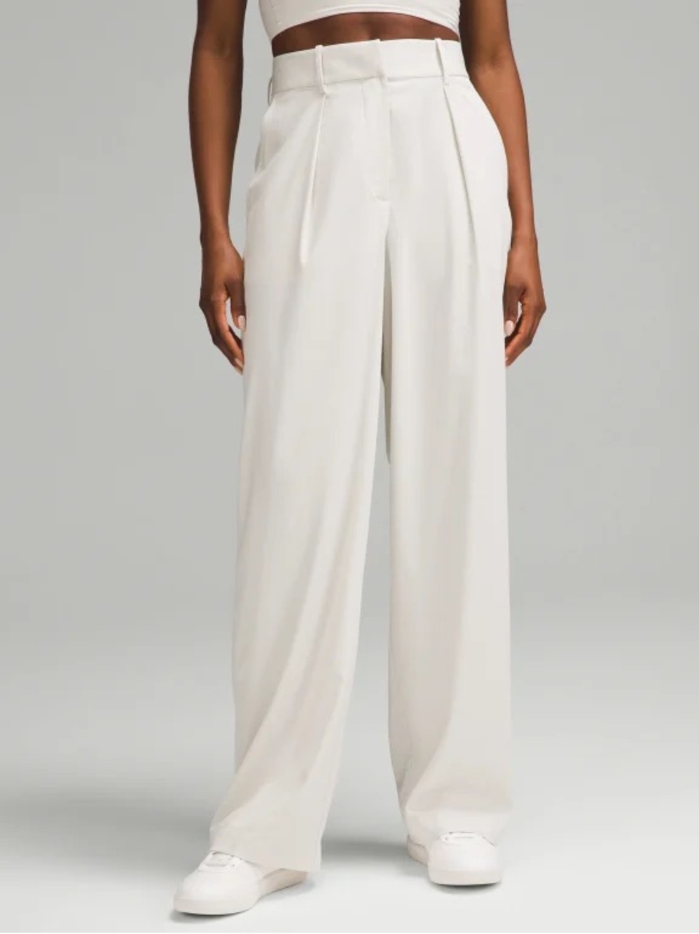 Lululemon Pleat-Front High-Rise Trouser *Regular
Bone